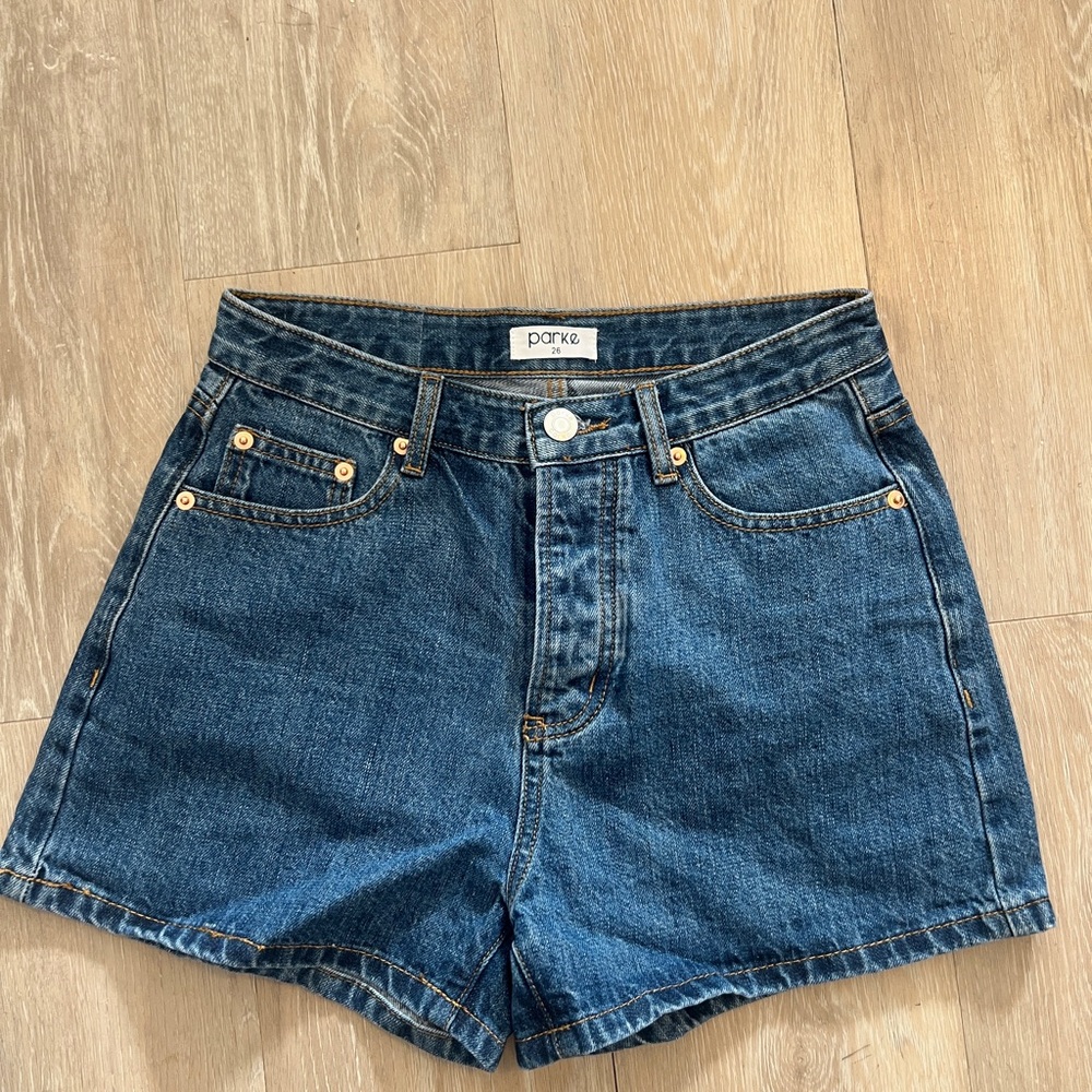 Parke 90s Denim Shorts Brand New